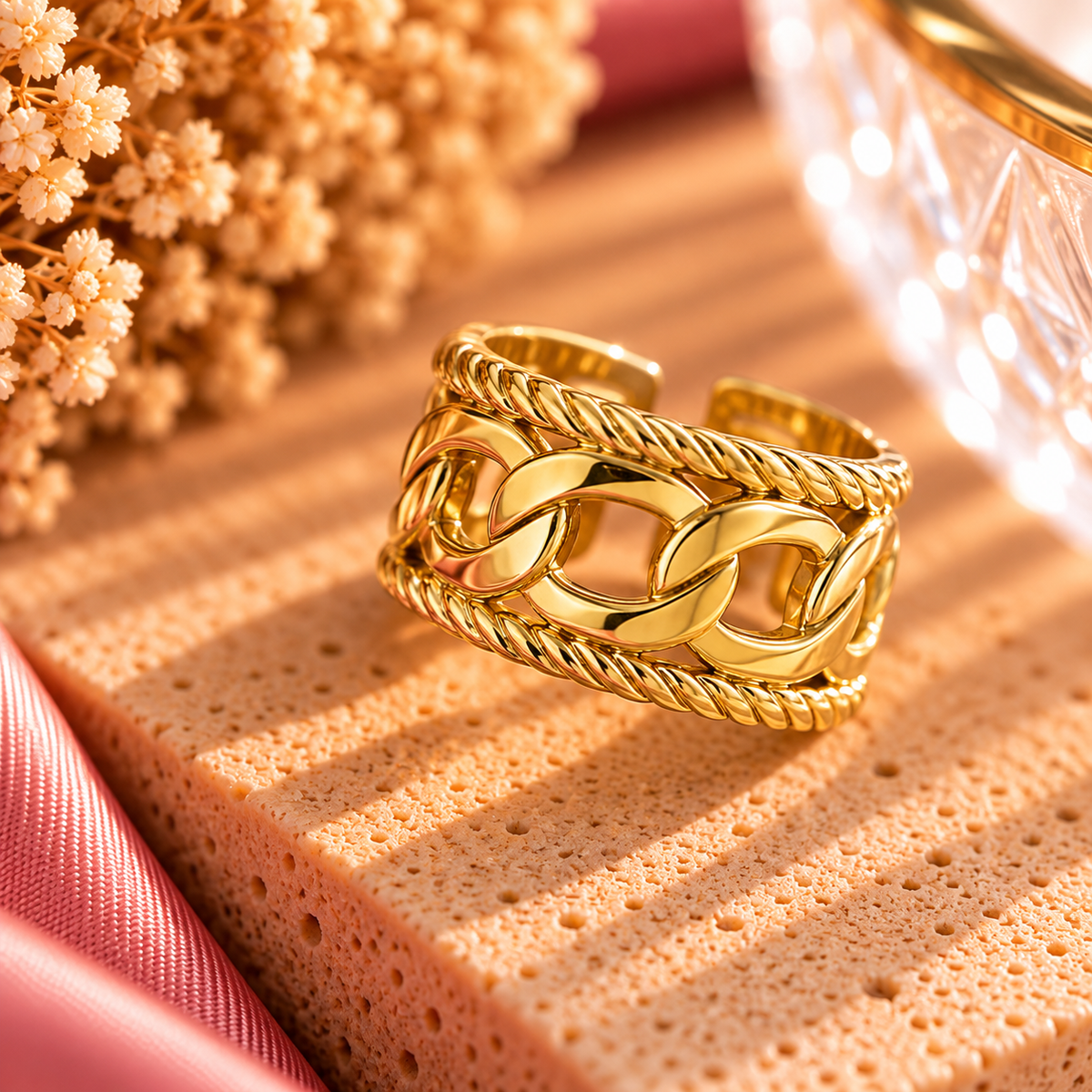 Bague Cyrielle - Doré