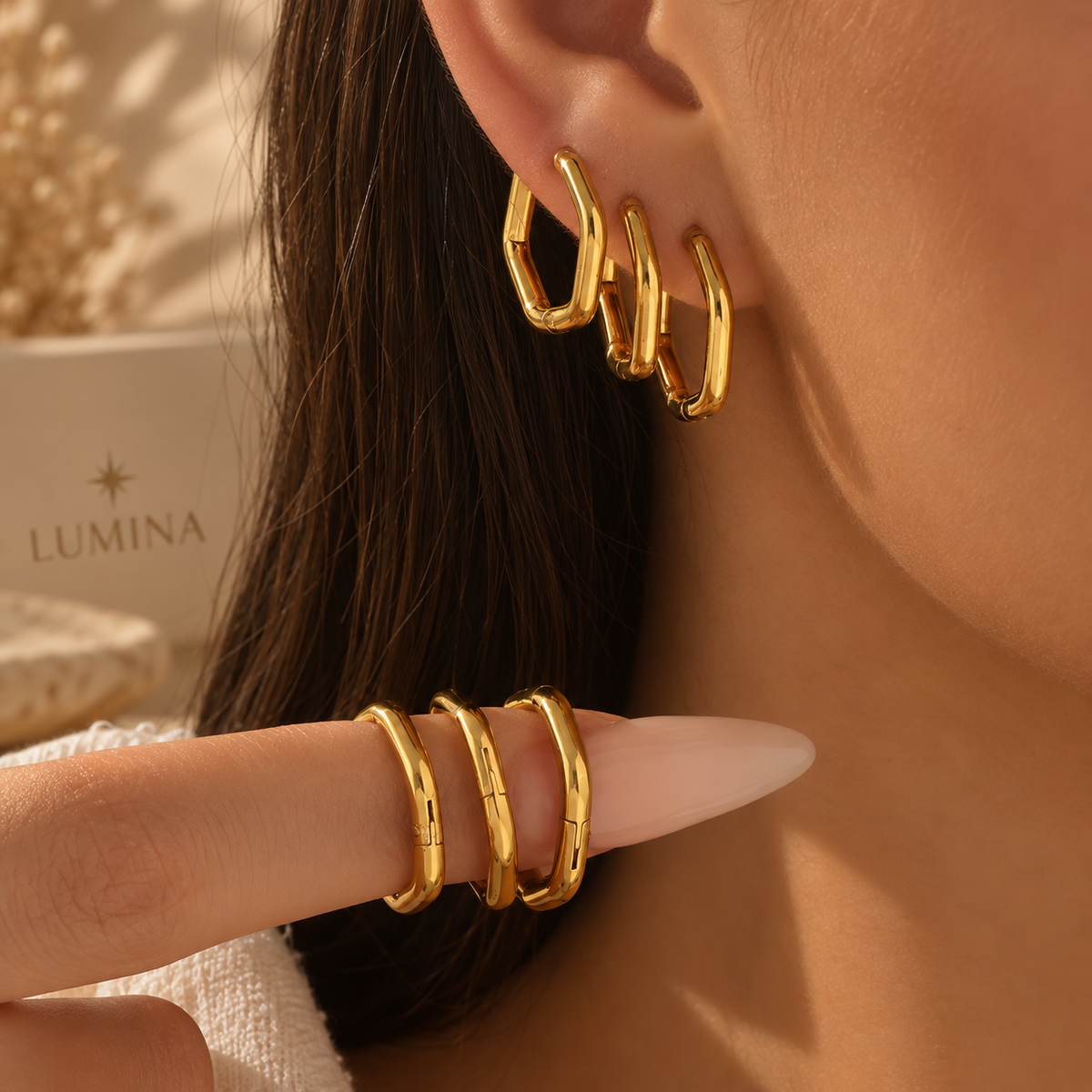 Boucles d’oreilles Johana