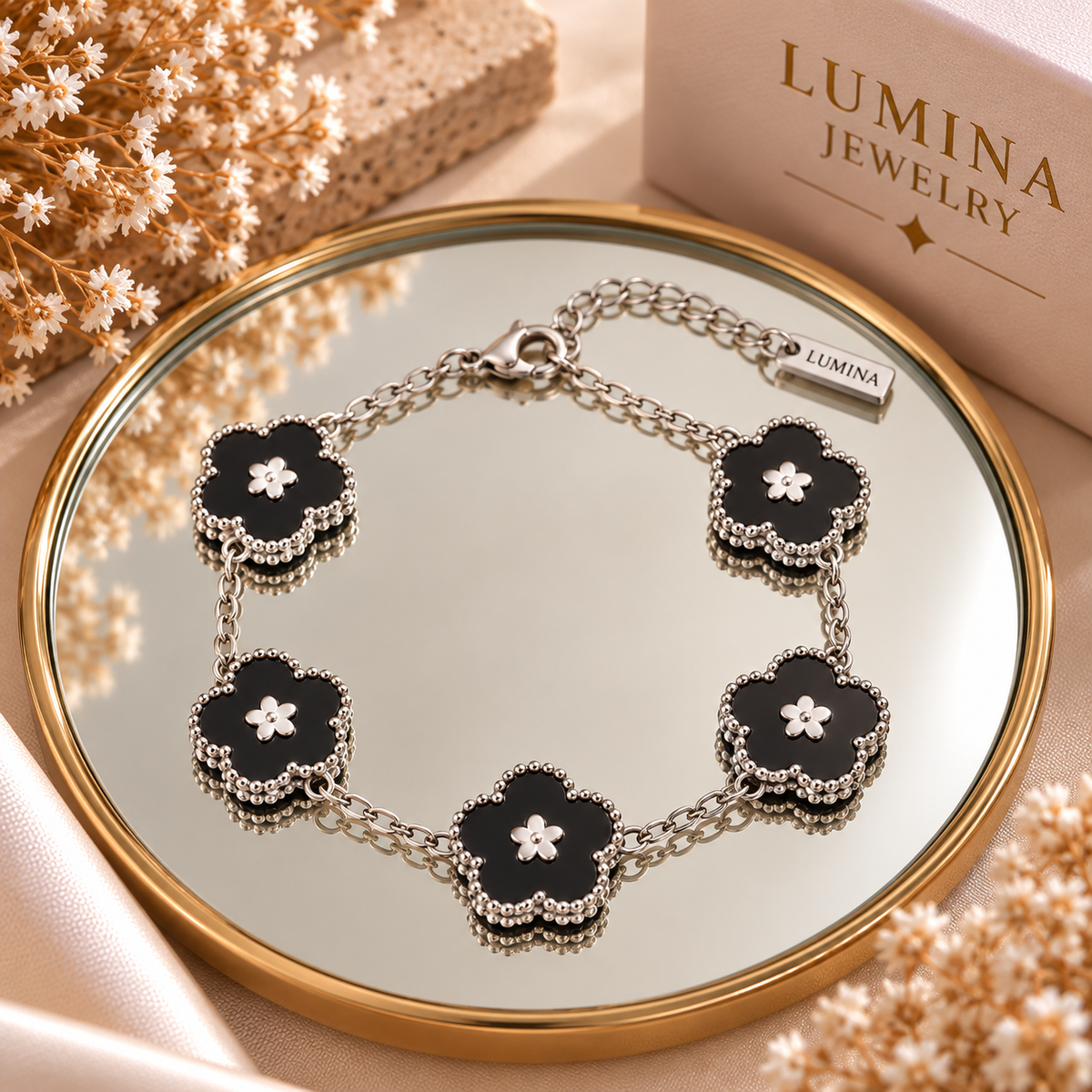 Bracelet Capucine Noir