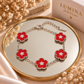 Bracelet Capucine Rouge