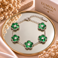 Bracelet Capucine Vert Foncé