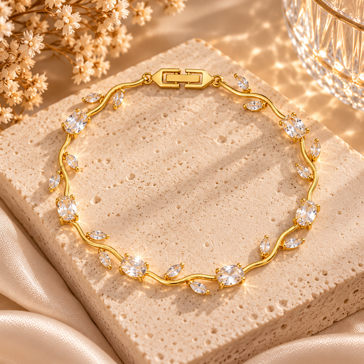 Bracelet Maëlys - Doré