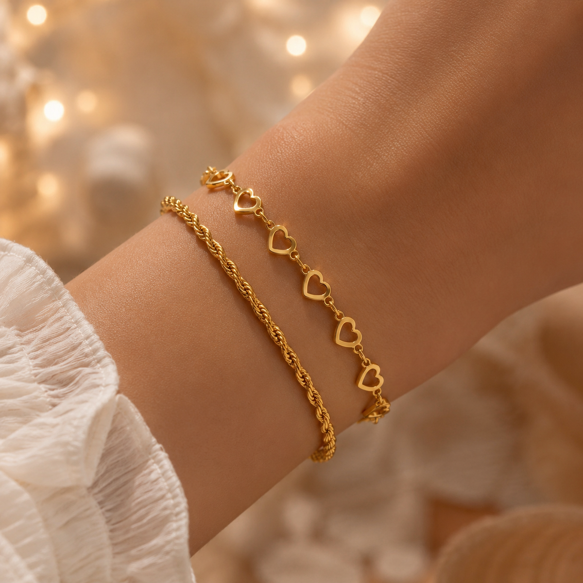 Bracelet éclat de cœur