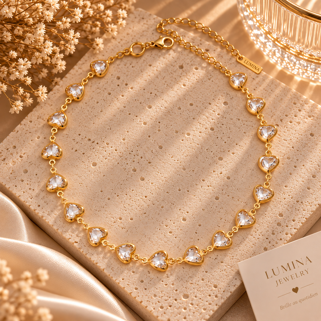 Collier Aria - Blanc