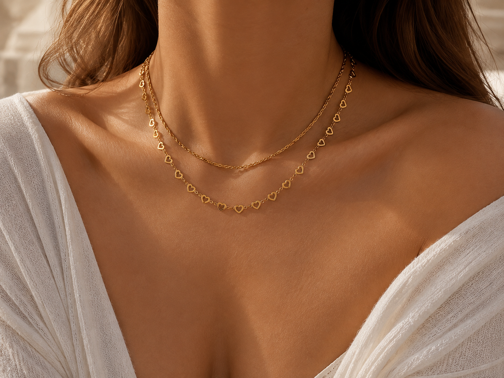 Collier éclat de cœur