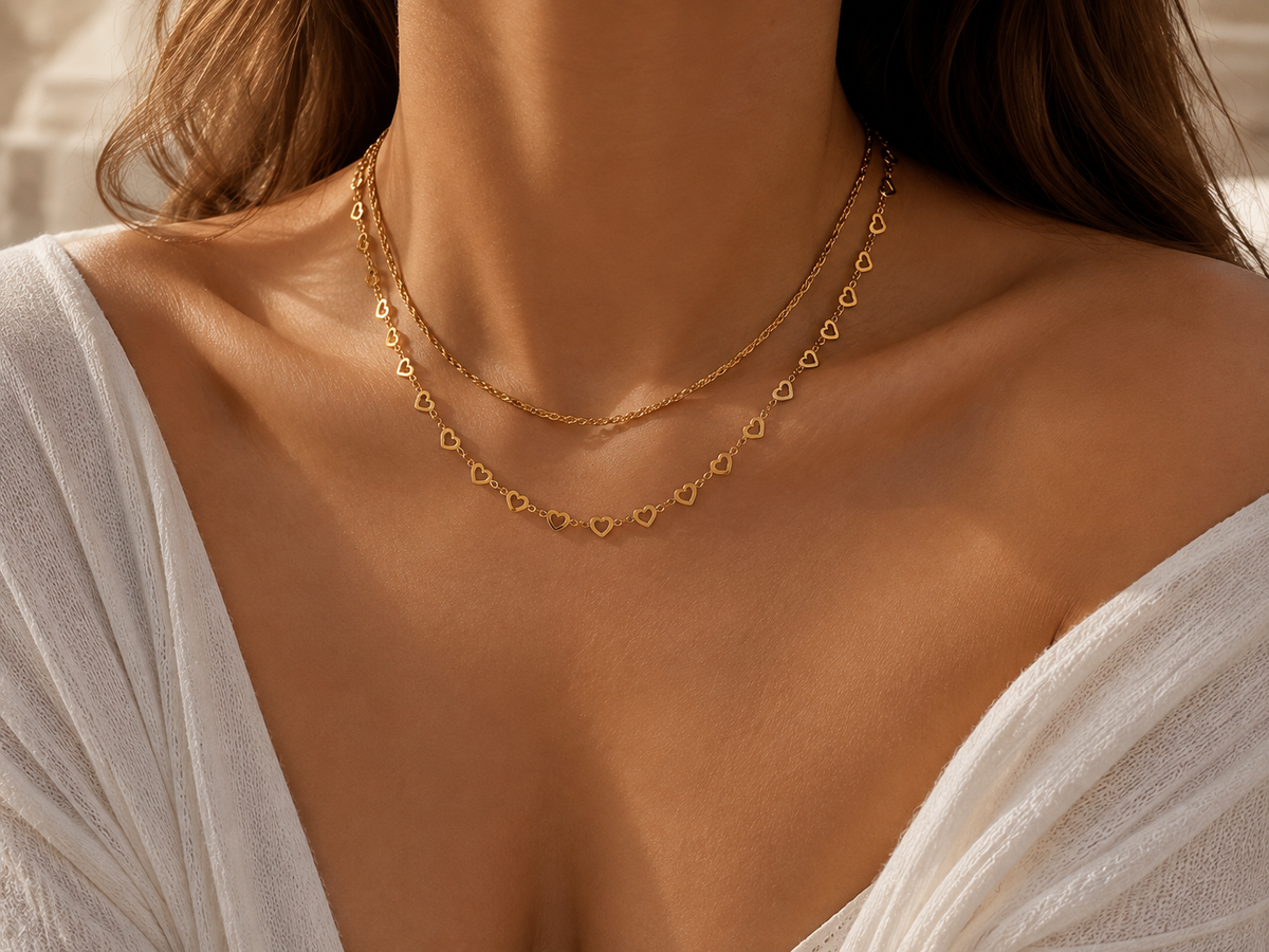 Collier éclat de cœur