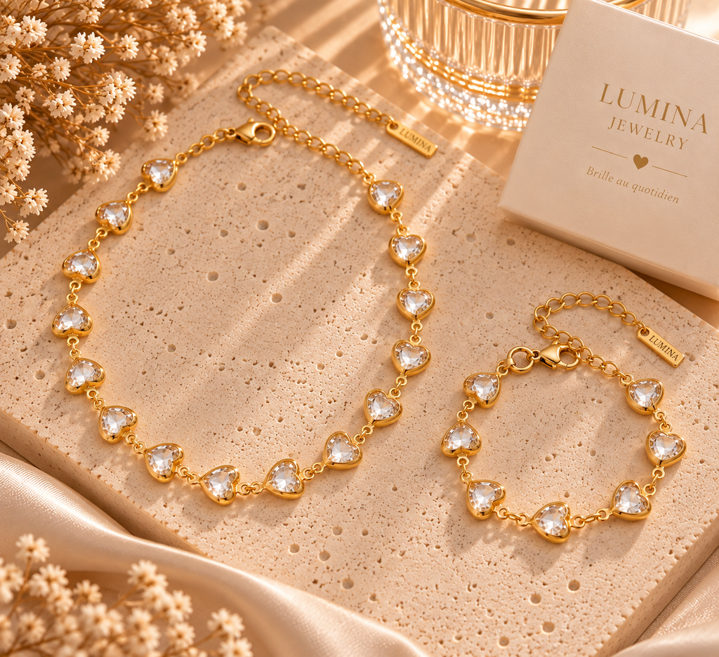 Collier Aria - Blanc